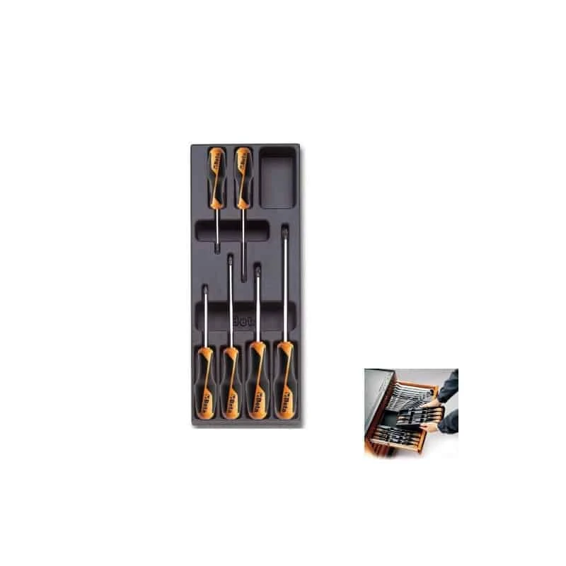 BETA Assortiment De 6 Tournevis - 2424 T202 - 024240202 1 BETA Assortiment De 6 Tournevis - 2424 T202 - 024240202
