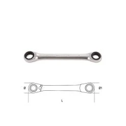 BETA Clé 12 Pans Double Cliquet - 195