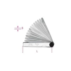 BETA Jauges D'épaisseur 8 - 13 Ou 20 Cales - 1708