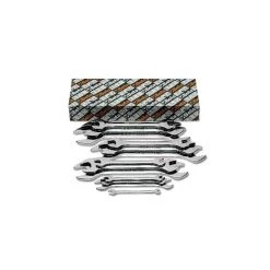 BETA Jeu 8 Clés à Fourche Polies Chromées 55MP/S8 - 000550650