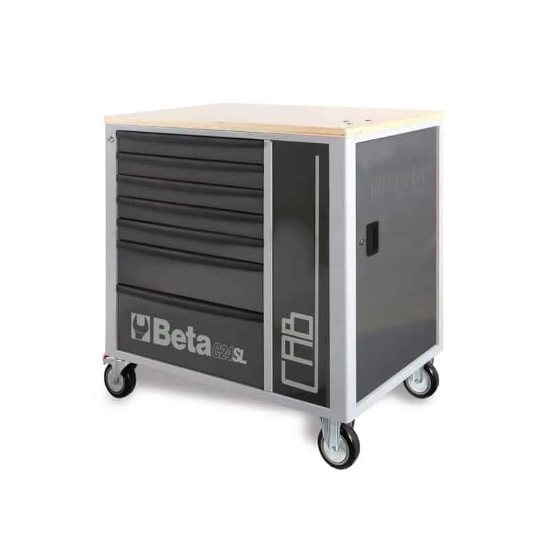 BETA Servante 7 Tiroirs Avec Armoire Latérale - C24SL-CAB 2 BETA Servante 7 Tiroirs Avec Armoire Latérale - C24SL-CAB – Image 2