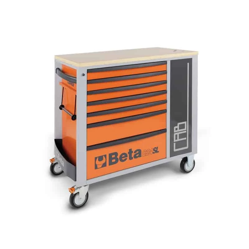 BETA Servante 7 Tiroirs Avec Armoire Latérale - C24SL-CAB 5 BETA Servante 7 Tiroirs Avec Armoire Latérale - C24SL-CAB – Image 5