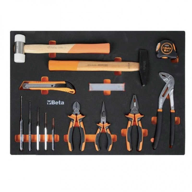 BETA Servante C24EH/7-N + Compo De 218 Outils En Plateau - ZFR024EH1 4 BETA Servante C24EH/7-N + Compo De 218 Outils En Plateau - ZFR024EH1 – Image 4