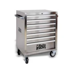 BETA Servante Mobile D'atelier 7 Tiroirs INOX - C04 INOX - 024003077