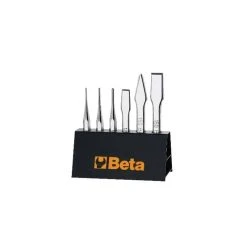 BETA Support Chasse-clous Pointeau Burins Plats Bédane 38/SP6 - 000380009