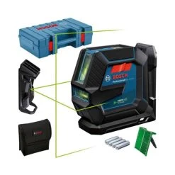 BOSCH Laser Croix Auto VERT 15 M GLL2-15G + Pince DK10 - 0601063W02