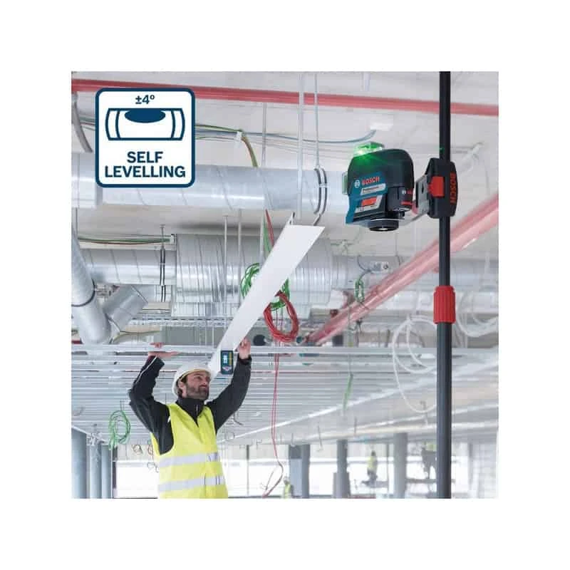 BOSCH Laser Lignes Auto 3 Plans Vert 40m GLL3-80CG + BM1plus - 0601063T00 6 BOSCH Laser Lignes Auto 3 Plans Vert 40m GLL3-80CG + BM1plus - 0601063T00 – Image 6