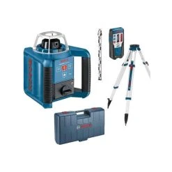 BOSCH Laser Rotatif Auto H 400m GRL400H + Trépied + Mire - 06159940JY