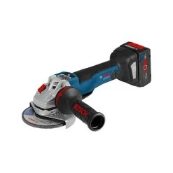 BOSCH Meuleuse 125mm 18V 6+8Ah Connectée GWS18V-10PSC - 06019G3F0H