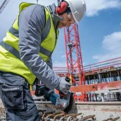 BOSCH Meuleuse 18V GWS18V-180PC Solo - 06019H6E01 -BESSEY shop bosch meuleuse 18v gws18v 180pc solo 06019h6e01 2