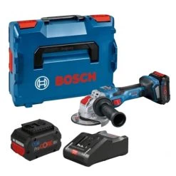 BOSCH Meuleuse X-LOCK 125mm 18V 8Ah GWX 18V-15SC - 06019H6501