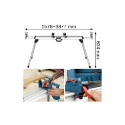 BOSCH Piètement Pour Scie Onglet, Radiale... GTA3800 - 0601B24000 -BESSEY shop bosch pietement pour scie onglet radiale gta3800 0601b24000 2
