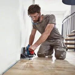 BOSCH Scie Plongeante 140mm 18V 5.5Ah GKT18V-52GC + Rail - 0615990M0A -BESSEY shop bosch scie plongeante 140mm 18v 55ah gkt18v 52gc rail 0615990m0a 2