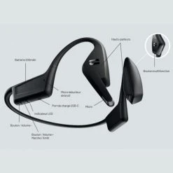 CROSSCALL Casque écouteur Conduction Osseuse X-VIBES - 1304069999572 -BESSEY shop crosscall casque ecouteur conduction osseuse x vibes 1304069999572 2