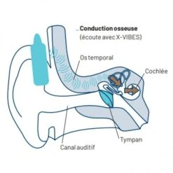 CROSSCALL Casque écouteur Conduction Osseuse X-VIBES - 1304069999572 -BESSEY shop crosscall casque ecouteur conduction osseuse x vibes 1304069999572 4