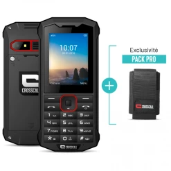 CROSSCALL Pack Mobile SPIDER-X4 + Housse De Transport - SPX4.PACK.BB.NN000