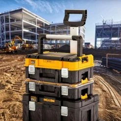 DEWALT Coffret TSTAK IP54 Avec Organiseur Supérieur - DWST83344-1 -BESSEY shop dewalt coffret tstak ip54 avec organiseur superieur dwst83344 1 3