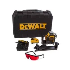 DEWALT Laser Auto 3 Plans Multilignes Rouge Li-ion 12V - DCE089D1R