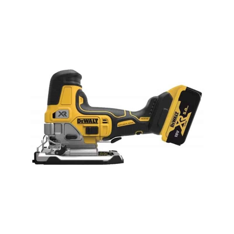 DEWALT Scie Sauteuse Sans Fil XR 18V 5Ah - DCS335P2 1 DEWALT Scie Sauteuse Sans Fil XR 18V 5Ah - DCS335P2
