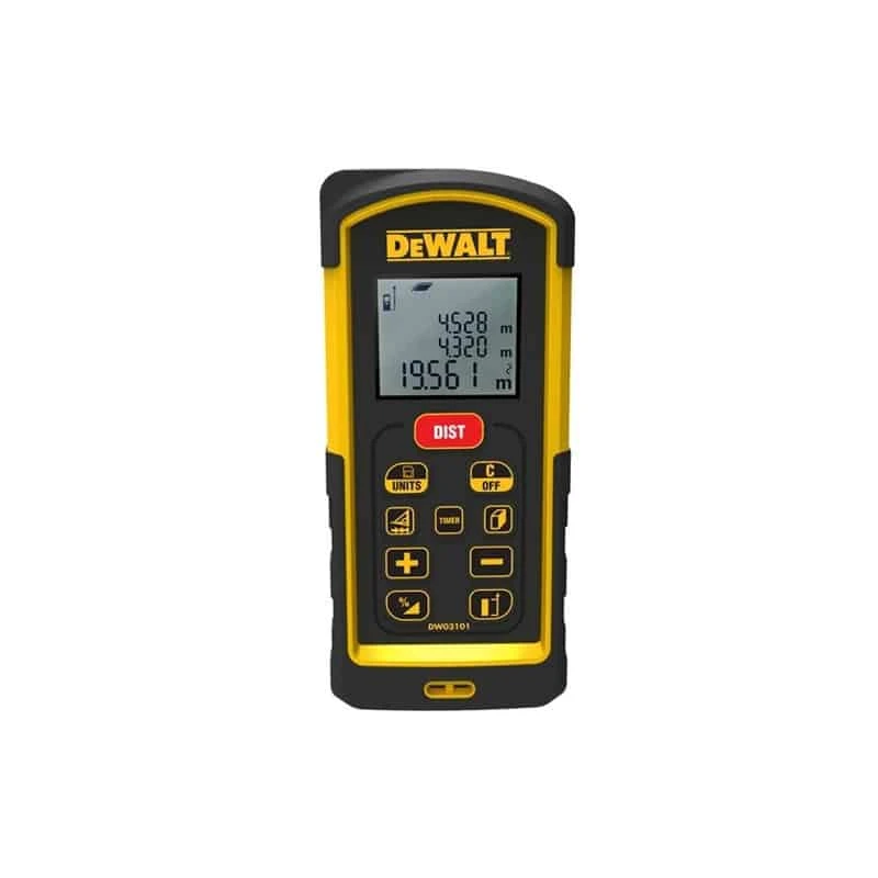 DEWALT Télémètre Laser Portée 100m - DW03101 1 DEWALT Télémètre Laser Portée 100m - DW03101