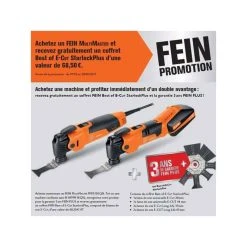 FEIN Decoupeur Ponceur MultiMaster AFMM18Q SL Select - 71292262000 -BESSEY shop fein decoupeur ponceur multimaster afmm18q sl select 71292262000 5