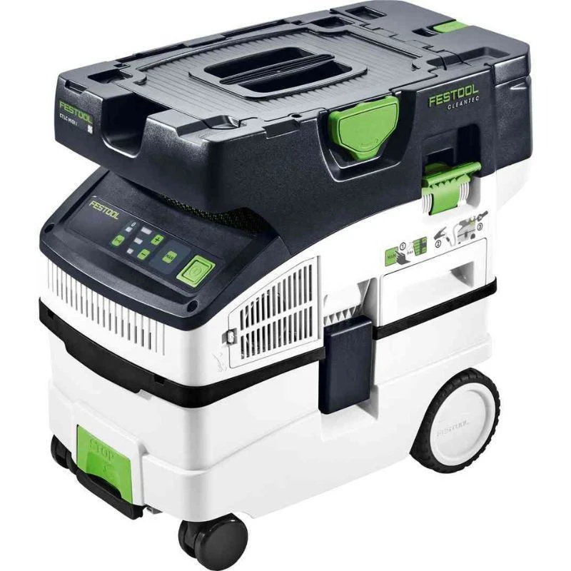 FESTOOL Aspirateur Sans Fil CTMC MIDI I-Basic CLEANTEC Solo - 577067 2 FESTOOL Aspirateur Sans Fil CTMC MIDI I-Basic CLEANTEC Solo - 577067 – Image 2