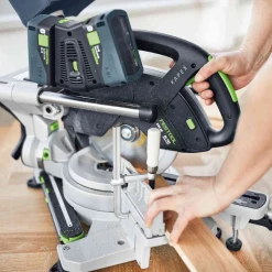 FESTOOL Scie à Onglet Radiale Sans Fil KSC 60 EB-Basic Solo - 576847 -BESSEY shop festool scie a onglet radiale sans fil ksc 60 eb basic 576847 5