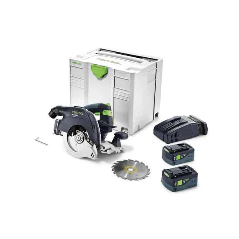FESTOOL Scie Circulaire HKC 55 Li 5.2 EBI-Plus SCA - 576165 1 FESTOOL Scie Circulaire HKC 55 Li 5.2 EBI-Plus SCA - 576165