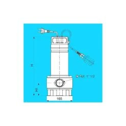 FLYGT Xylem FLYGT Pompe De Relevage Eaux Usées - 0,55 KW - 3,9 A - DXVM35-5 -BESSEY shop flygt pompe de relevage eaux usees 055 kw 39 a dxvm35 5 3
