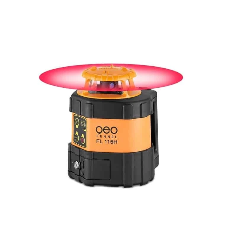 GEO Fennel Pack Laser Rotatif Auto H Ø900m FL115H, Cellule De Réception, Trépied, Mire - 211001-S01 1 GEO Fennel Pack Laser Rotatif Auto H Ø900m FL115H, Cellule De Réception, Trépied, Mire - 211001-S01