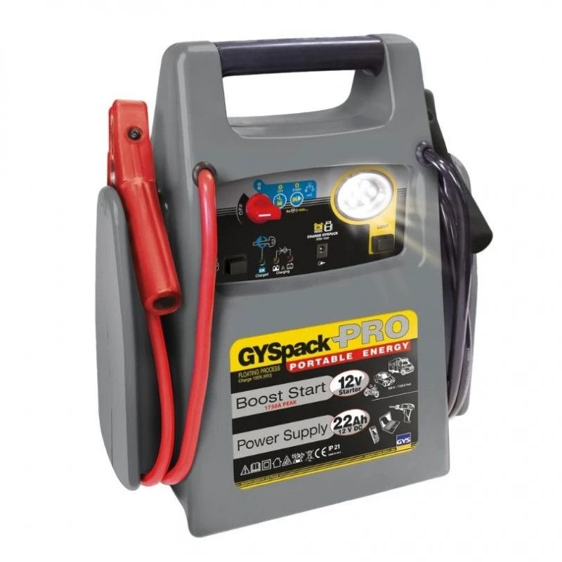 GYS Booster Démarreur Autonome 12V GYSPACK PRO - 026155 1 GYS Booster Démarreur Autonome 12V GYSPACK PRO - 026155