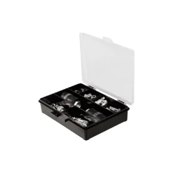 LACME Coffet Embouts + Coupleurs Sécurité Série 500 Ø5,5mm 30 Pièces