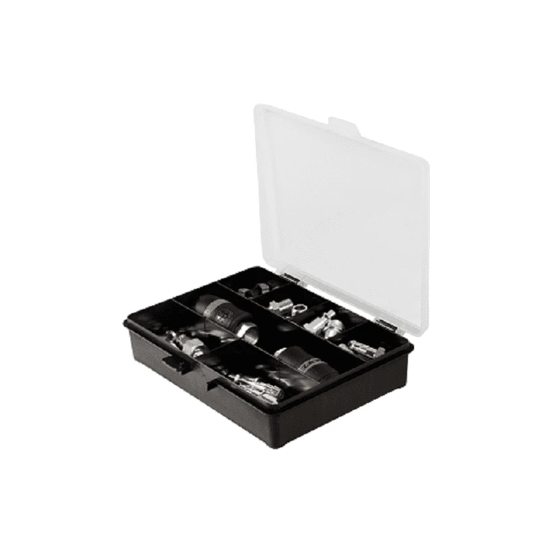 LACME Coffet Embouts + Coupleurs Sécurité Série 500 Ø5,5mm 30 Pièces 1 LACME Coffet Embouts + Coupleurs Sécurité Série 500 Ø5,5mm 30 Pièces