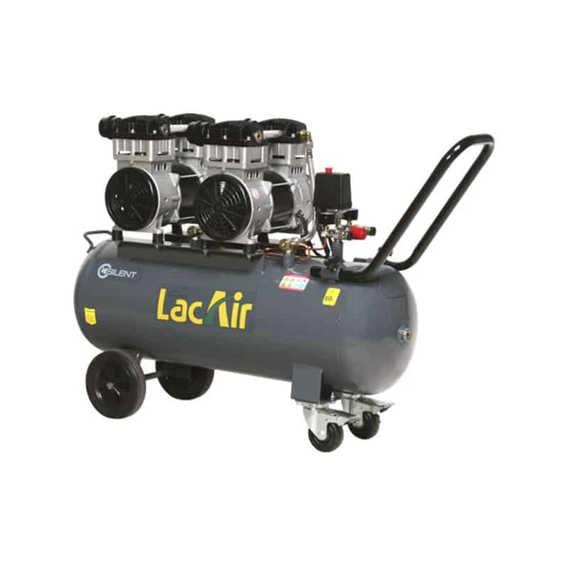 LACME Compresseur Sans Huile SILENT TWIN 24/70SH - 461940 1 LACME Compresseur Sans Huile SILENT TWIN 24/70SH - 461940