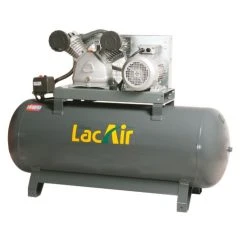LACME Compresseur Triphasé Fixe à Courroie 40m³/h 270L -TwinAir40/270