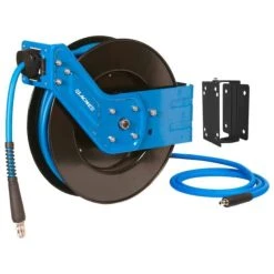 LACME Enrouleur Auto 20m +2m Ø9.5mm LACM'FLEX + Support - 326220