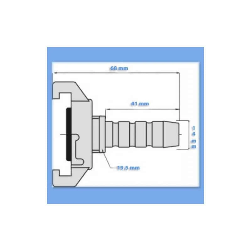 LACME Raccord Express RAC 260 - 351800 2 LACME Raccord Express RAC 260 - 351800 – Image 2