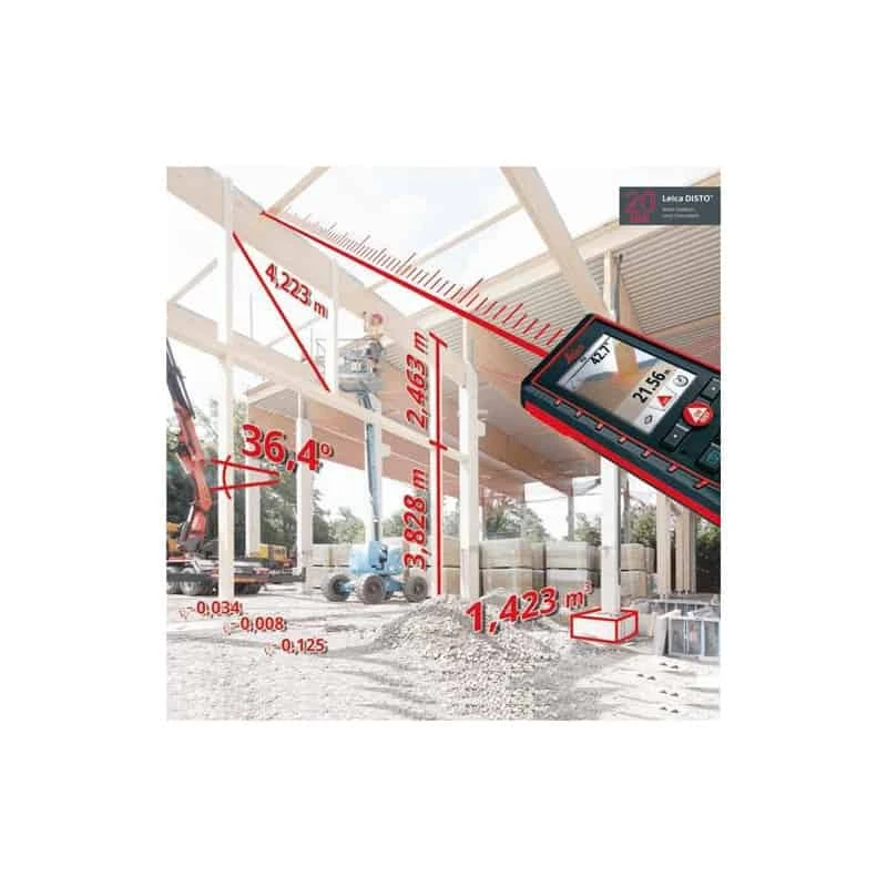 LEICA Télémètre Laser Caméra 200m Disto D510 - 792290 2 LEICA Télémètre Laser Caméra 200m Disto D510 - 792290 – Image 2