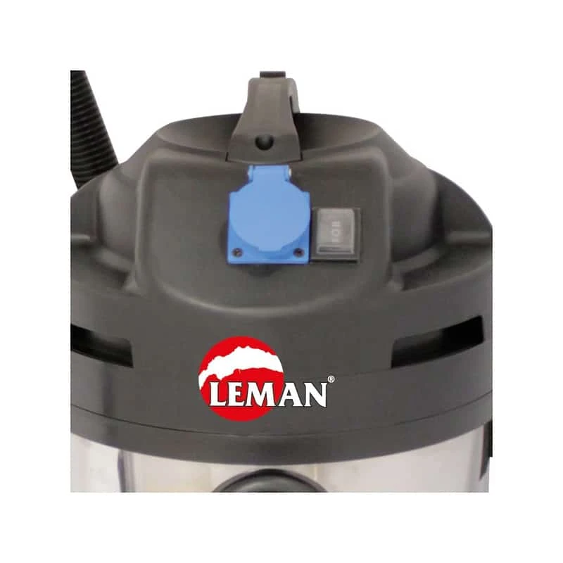 LEMAN Aspirateur Cuve Inox 30L 1400W Synchronisé - LOASP301 2 LEMAN Aspirateur Cuve Inox 30L 1400W Synchronisé - LOASP301 – Image 2