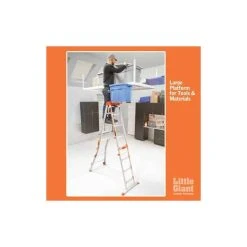 LITTLE GIANT Escabeau SelecStep 4-6 Avec AirDeck - LIG 15125 -BESSEY shop little giant escabeau selecstep 5 8 avec airdeck lig 15125 2