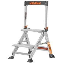 LITTLE GIANT Marche Pied JUMBO STEP 2 Marches - LIG-11902