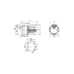 LOWARA Xylem LOWARA Pompe Autoamorçante Pour Eau Claire 0,90 KW - BGM9 Garden -BESSEY shop lowara pompe autoamorcante pour eau claire 090 kw bgm9 garden 3