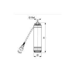 LOWARA Xylem LOWARA Pompe De Puit 5" Pour Eau Claire - 0,75 KW - 5,2 A - SC207C -BESSEY shop lowara pompe de puit 5 pour eau claire 075 kw 52 a sc207c 3