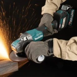 MAKITA Meuleuse 125mm 40V Max XGT 2x4Ah - GA044GM203 -BESSEY shop makita meuleuse 125mm 40v max xgt 2x4ah ga044gm203 2