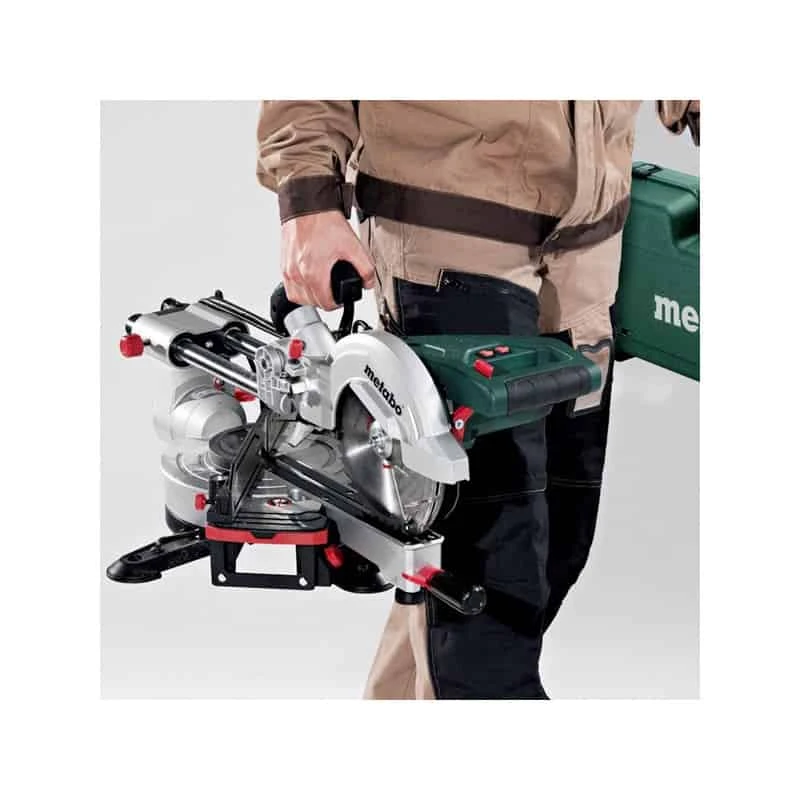 METABO Scie à Onglets Radiale 1500W KGS 254 M - 602540000 2 METABO Scie à Onglets Radiale 1500W KGS 254 M - 602540000 – Image 2