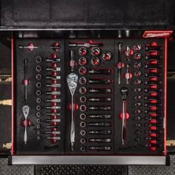 MILWAUKEE Module Mousse Douille Et Cliquet 1/2" 28 Pcs - 4932479826 -BESSEY shop milwaukee module mousse douille et cliquet 12 28 pcs 4932479826 2