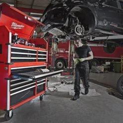 MILWAUKEE Servante Haute Capacité 117CM 10 Tiroirs - 4932478852 6 MILWAUKEE Servante Haute Capacité 117CM 10 Tiroirs - 4932478852 -BESSEY shop milwaukee servante haute capacite 117cm 10 tiroirs 4932478852 2