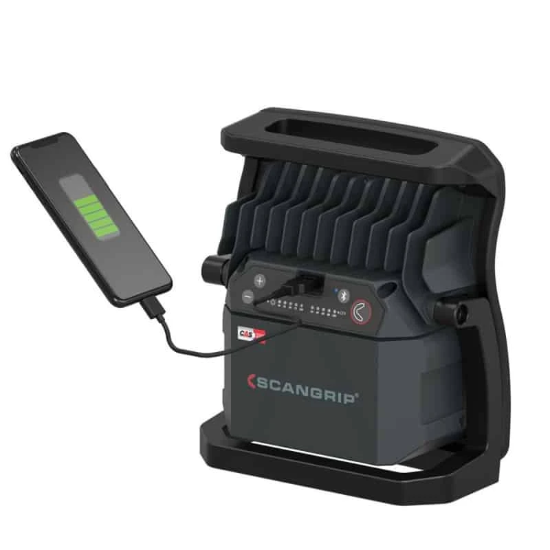 SCANGRIP Projecteur Bluetooth 10 000 Lumens 5.2Ah NOVA 10 CAS - 03.6131 4 SCANGRIP Projecteur Bluetooth 10 000 Lumens 5.2Ah NOVA 10 CAS - 03.6131 – Image 4