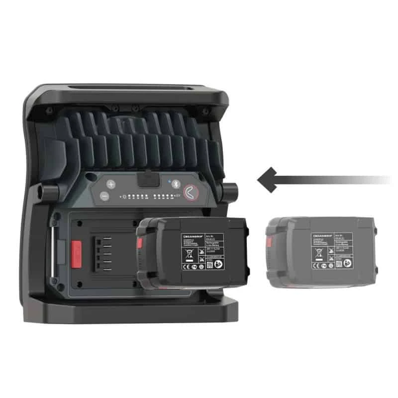 SCANGRIP Projecteur Bluetooth 10 000 Lumens 5.2Ah NOVA 10 CAS - 03.6131 5 SCANGRIP Projecteur Bluetooth 10 000 Lumens 5.2Ah NOVA 10 CAS - 03.6131 – Image 5