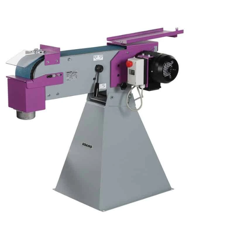 SIDAMO Ponceuse à Bande Bg 1503 Bsf 150X2000 Sur Socle - 20105029 1 SIDAMO Ponceuse à Bande Bg 1503 Bsf 150X2000 Sur Socle - 20105029
